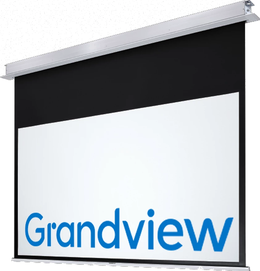 GrandView Ultimate Recessed Motorised GRIPRC102H Projector Screen