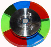 Glass DLP color wheel