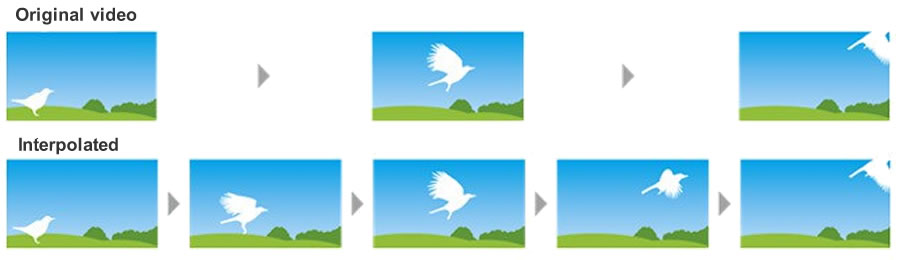 Video Interpolation Example Refresh Rates - How Fast?